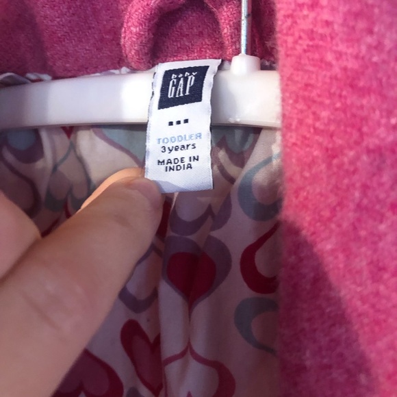 Gap Toddler Girl 2T Pink Wool Jacket *Read Description* - Picture 5 of 8